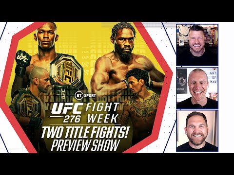 Fight Week: UFC 276 Preview Show  Adesanya v Cannonier, Volkanovski v Holloway trilogy