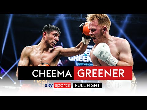 FULL FIGHT! Dylan Cheema vs Stu Greener  Coventry Fight Night