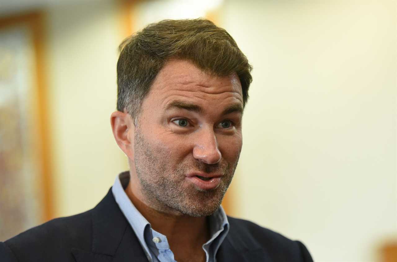Eddie Hearn predicts that Tommy Fury will be the victim of the'most embarrassing thing he could have happened to him' and lose to Jake Paul.