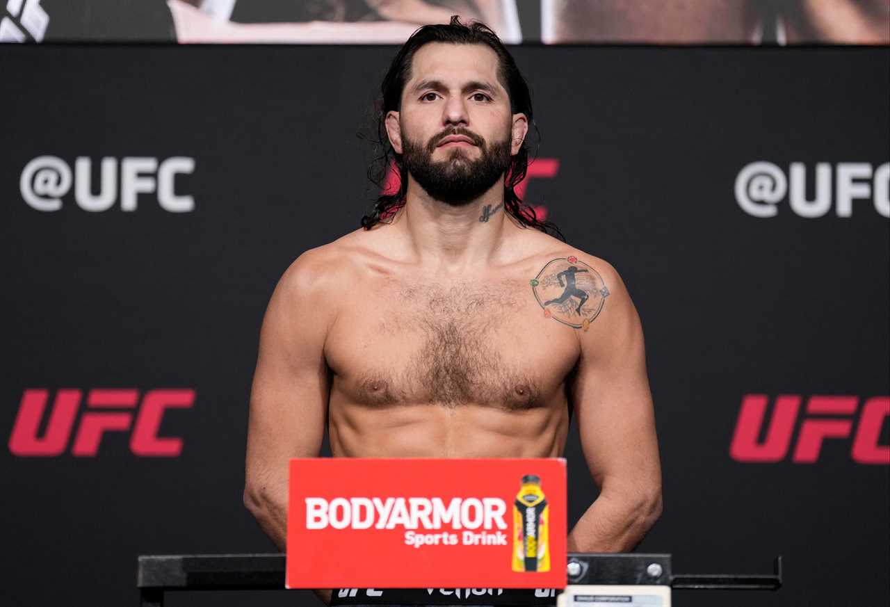 Jorge Masvidal looks at Leon Edwards fight for England and vows to 'beat him ass AGAIN '... before going out to celebrate in the pub