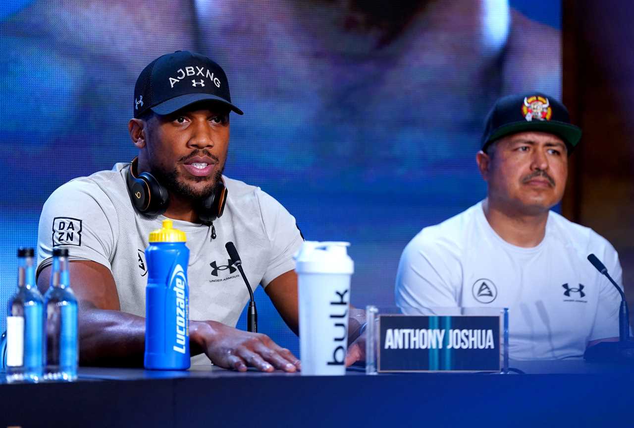 Anthony Joshua's trainer has plans to fight Tyson Fury for the undisputed title if Brit wins against Usyk