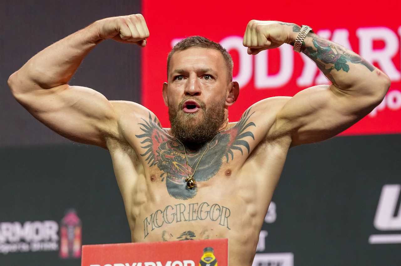 Conor McGregor displays ferocious power while he intensifies training for his eagerly-awaited UFC return