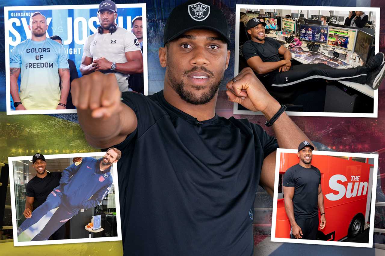 Anthony Joshua warns students who have been drinking that they could break their jaws if they abuse him again. He also reveals that he purchased 100 pizzas.