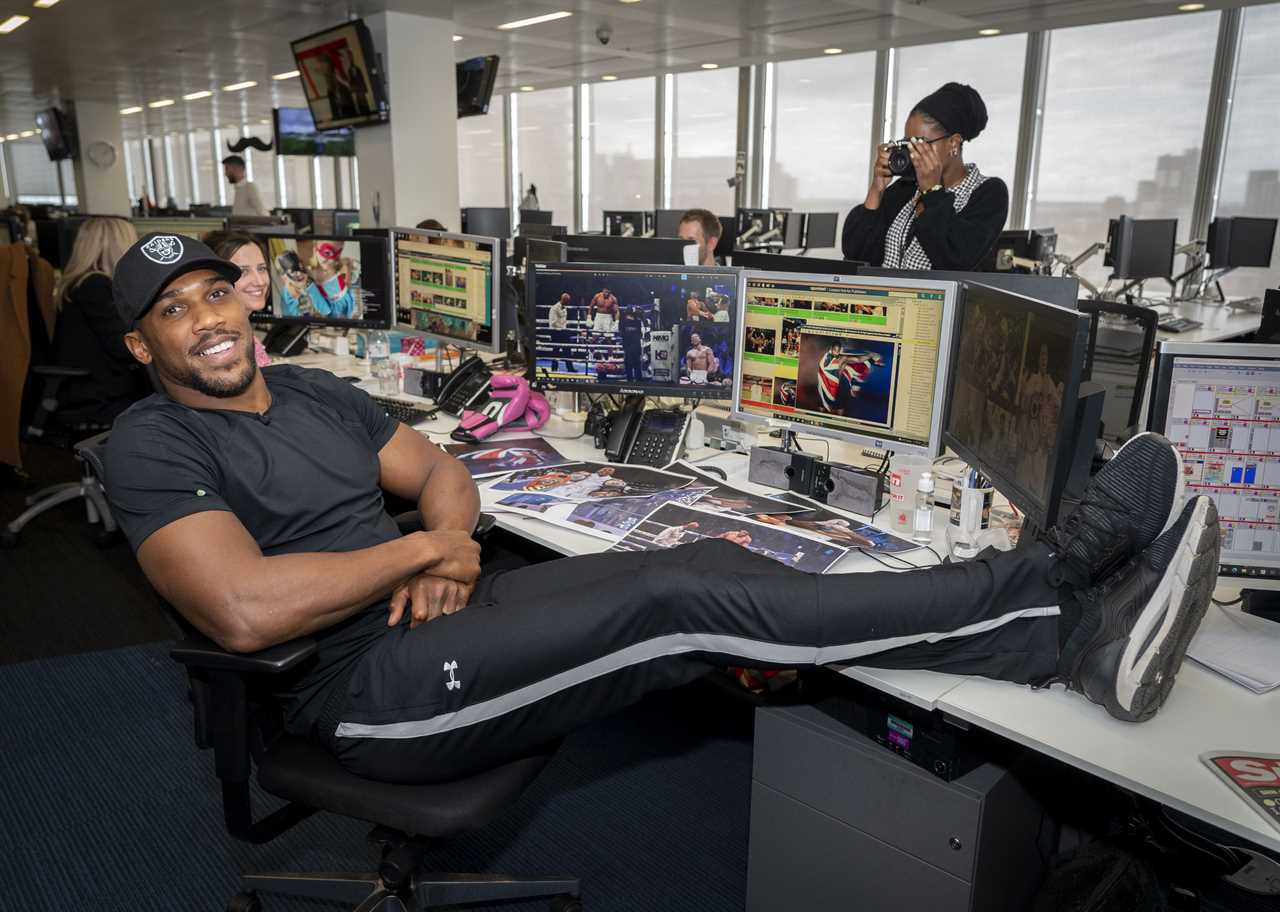 Anthony Joshua is ready to rumble with a new training team.