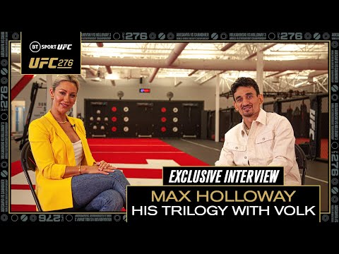 Max Holloway: I'm on the Conor McGregor shortlist all the time. UFC 276 Prefight Interview