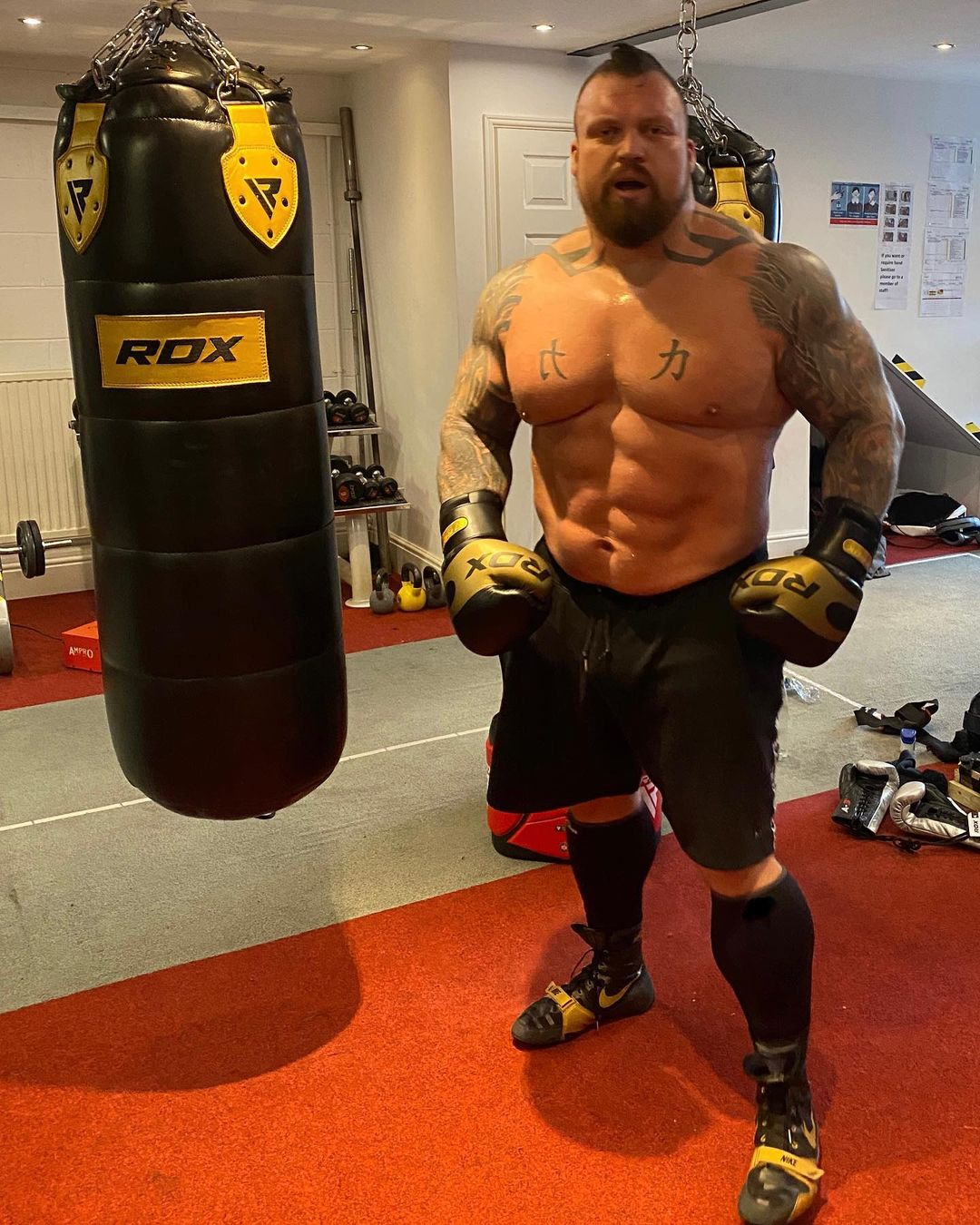 Eddie Hall went through a massive three-year transformation. He was World's Strongest Man and now has a shredded physique.