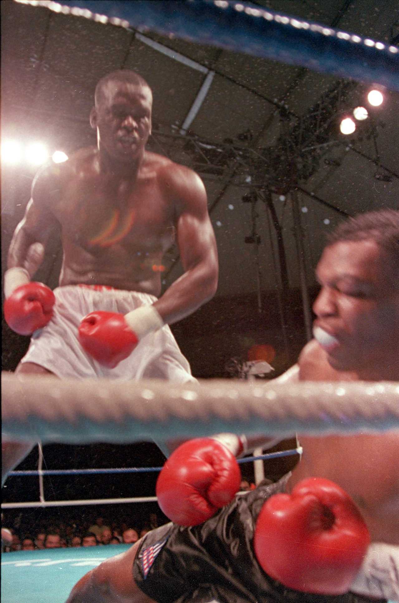 I shocked the world by knocking out Mike Tyson, but it still p***es my off that I only had one world title fight.