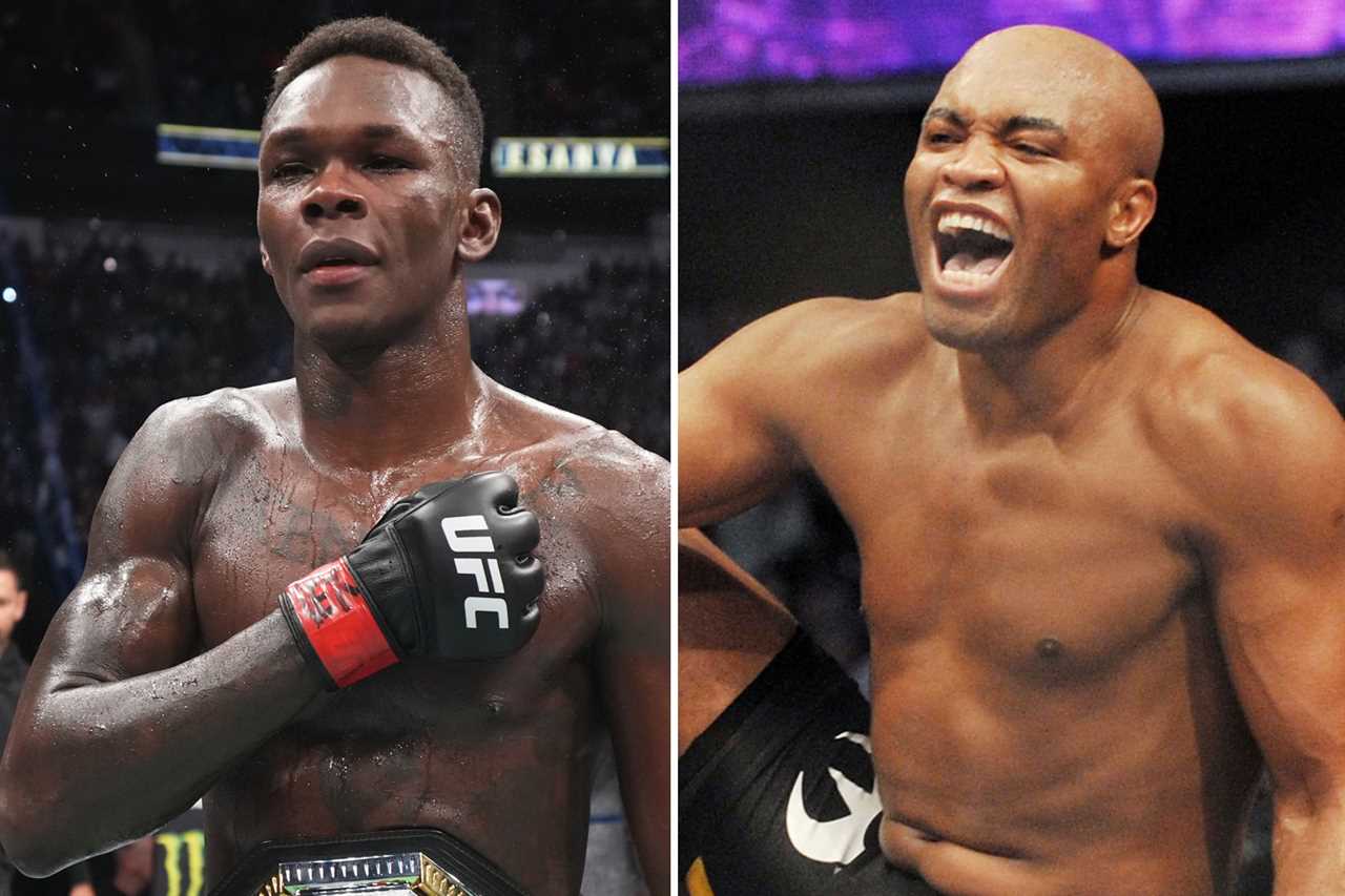 UFC champ Israel Adesanya offers PS2.5m to steroid accusers to prove that he took PEDS after his 'boobs' photo went viral