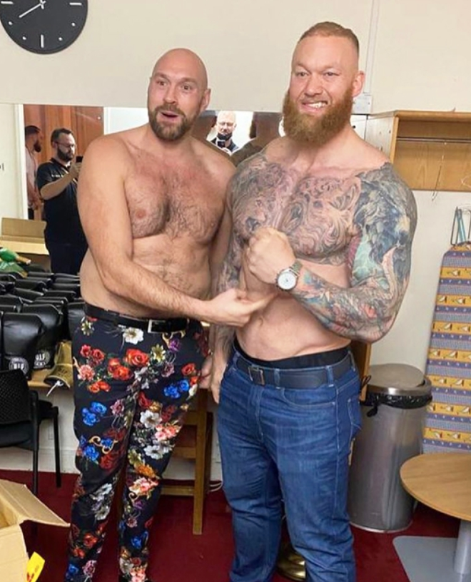 Tyson Fury claims he's coming for Thor Bjornsson as Game of Thrones star issues a 'bloodbath warning to Brits