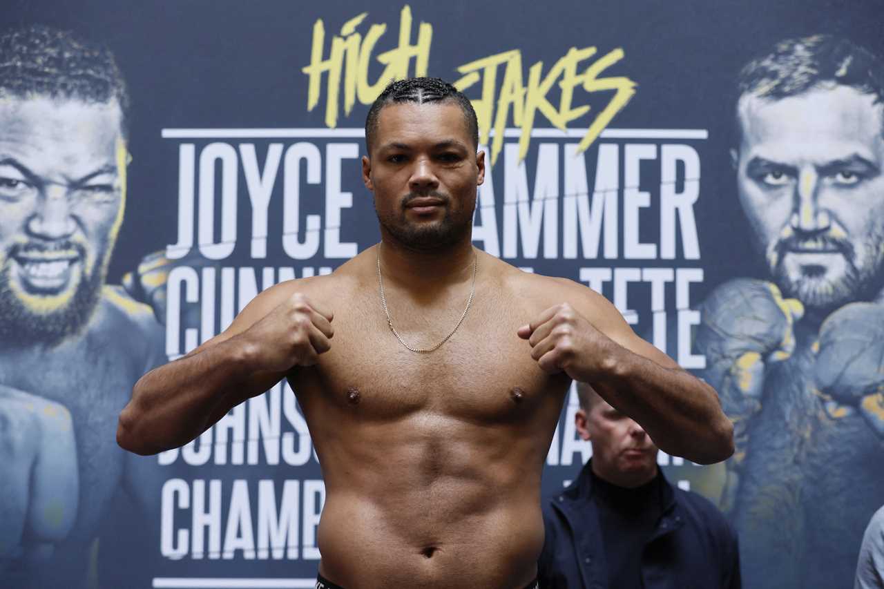 Warren says that Joe Joyce and Joseph Parker are 'not happening' since Kiwi signed with Sky Sports.
