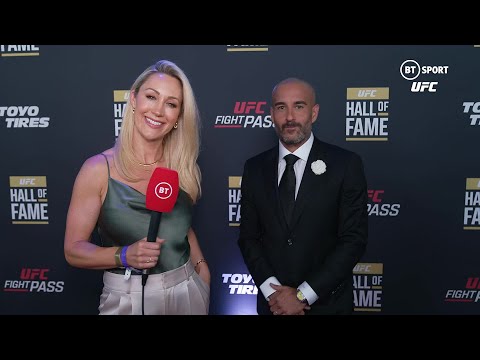 Jon Anik: I was not starstruck by Khabib UFC Red Carpet.