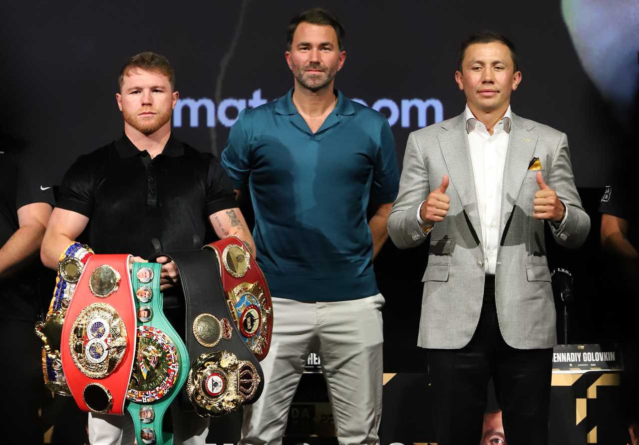 Canelo Alvarez slams Gennady Glovkin for being a 'f***ing a**hole' in a war of words that turns personal before the trilogy fight