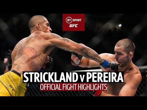 Amazing KO to win the title shot! Highlights of UFC 276: Sean Strickland and Alex Pereira