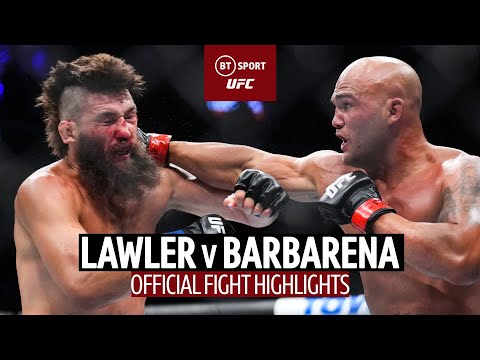 Two brawlers engage in a war! Highlights of UFC 276: Robbie Lawler vs Bryan Barbarena