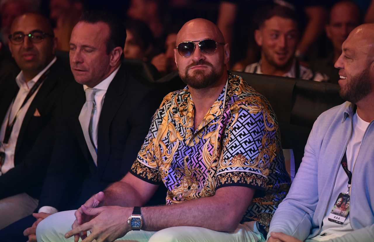 Tyson Fury is topless in PUB while Brit chats with locals and poses to photos while out on the town in Liverpool