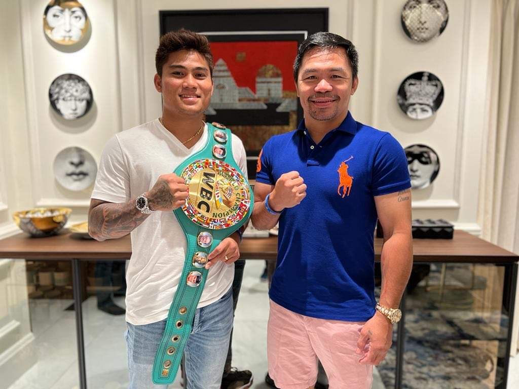 My family was poor and I sold ice cream to survive. But now, I am a world champion boxer who is managed by my wife.