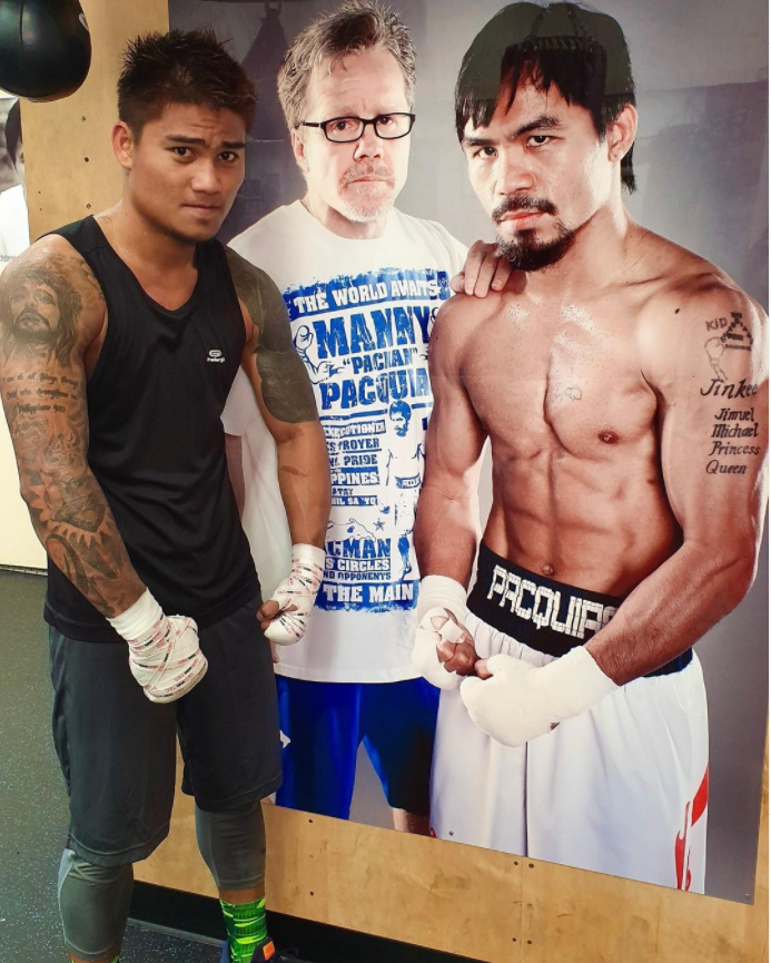 My family was poor and I sold ice cream to survive. But now, I am a world champion boxer who is managed by my wife.