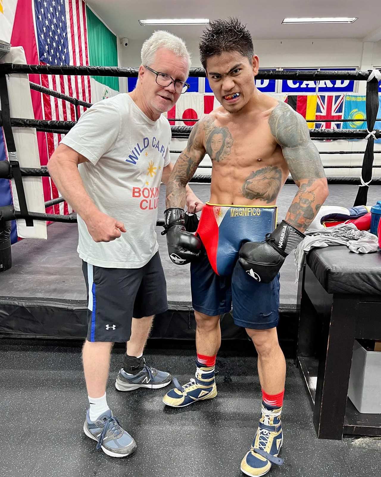 My family was poor and I sold ice cream to survive. But now, I am a world champion boxer who is managed by my wife.