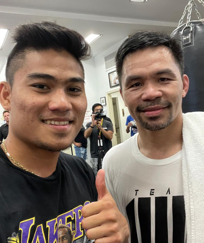 My family was poor and I sold ice cream to survive. But now, I am a world champion boxer who is managed by my wife.