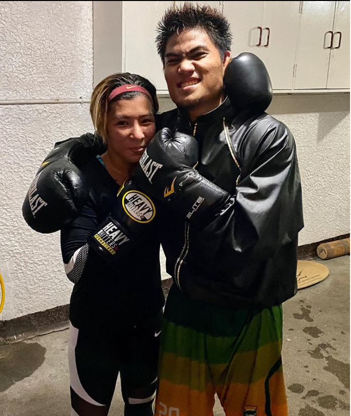 My family was poor and I sold ice cream to survive. But now, I am a world champion boxer who is managed by my wife.