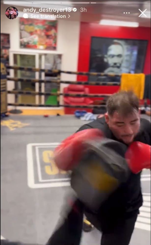 Boxing fans all agree with Anthony Joshua as Andy Ruiz Jr releases scary training footage