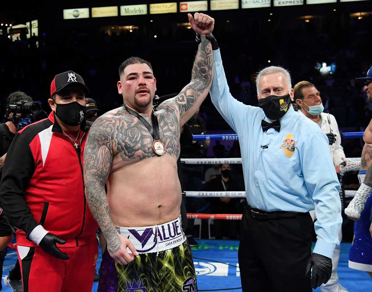 Boxing fans all agree with Anthony Joshua as Andy Ruiz Jr releases scary training footage
