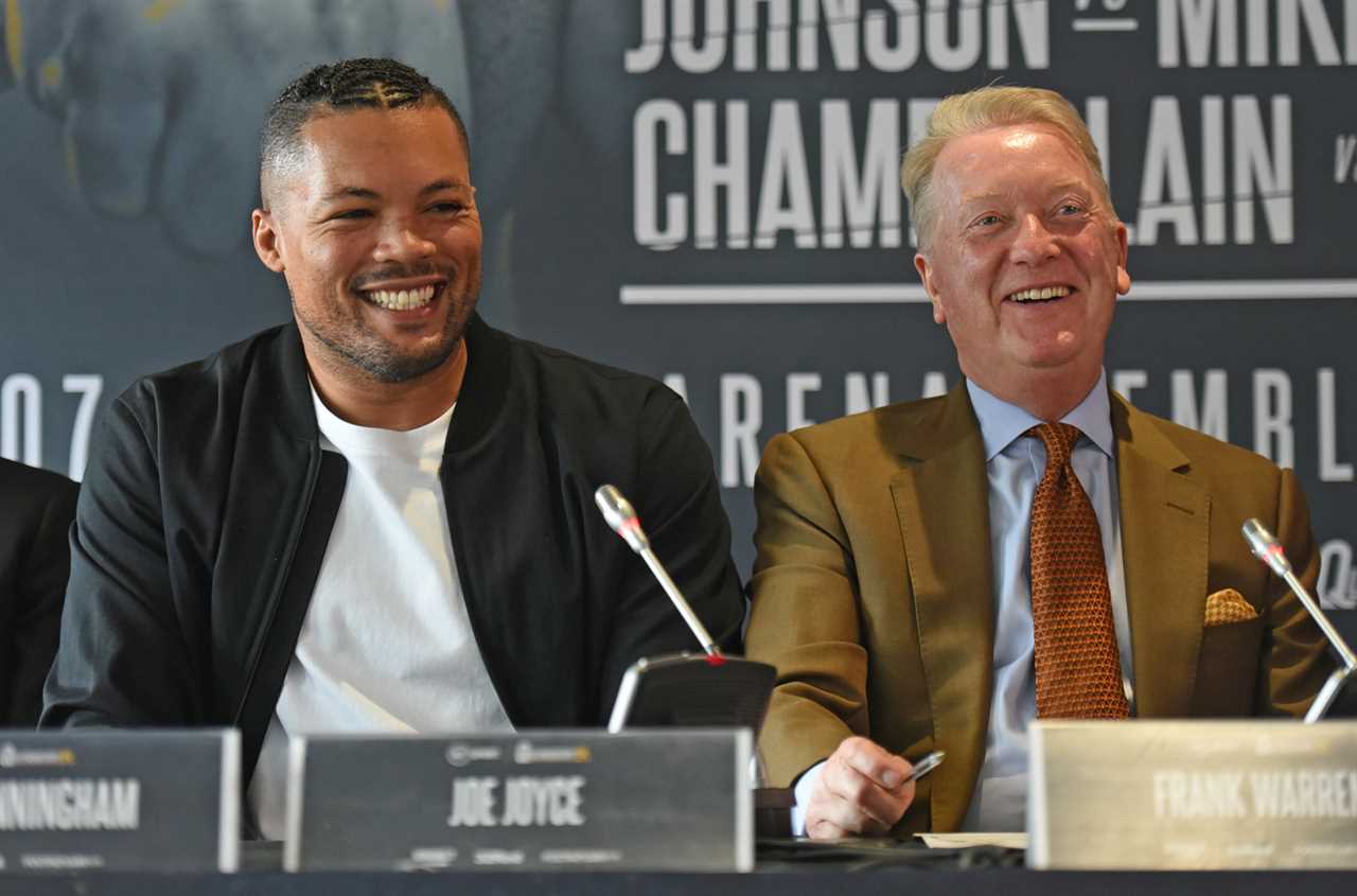 Deontay Wilder offers a comeback fight against Joe Joyce, as Frank Warren plans talks with the ex-champ's group