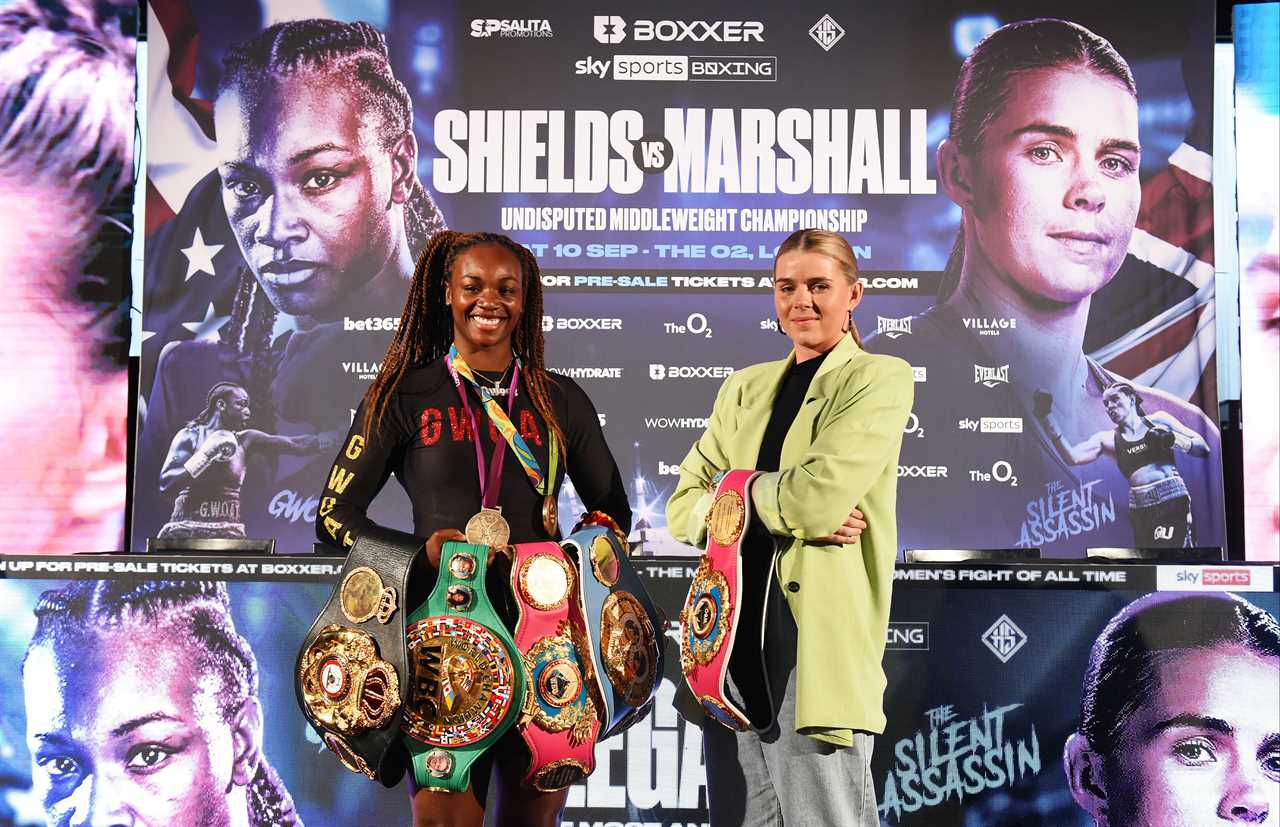 Savannah Marshall won't be intimidated in the championship showdown by Claressa Shields.