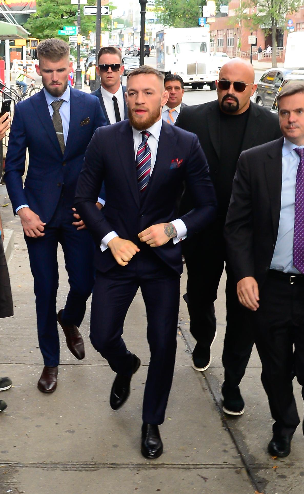 Conor McGregor's fashion line with David August, the tailor who created the infamous F*** You suit