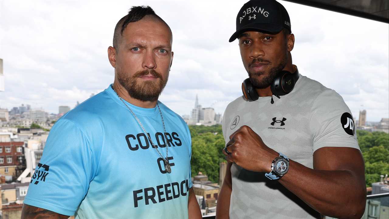 Anthony Joshua vs Oleksandr Uzyk 2: Heavyweight who's sparred BOTH stars reveals how AJ's 'nightmare style' can be overcome