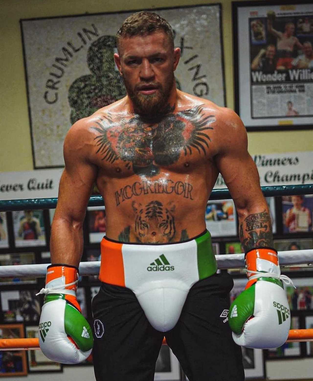 Conor McGregor is looking jacked as he resumes MMA training at SBG Ireland in advance of the blockbuster UFC Return