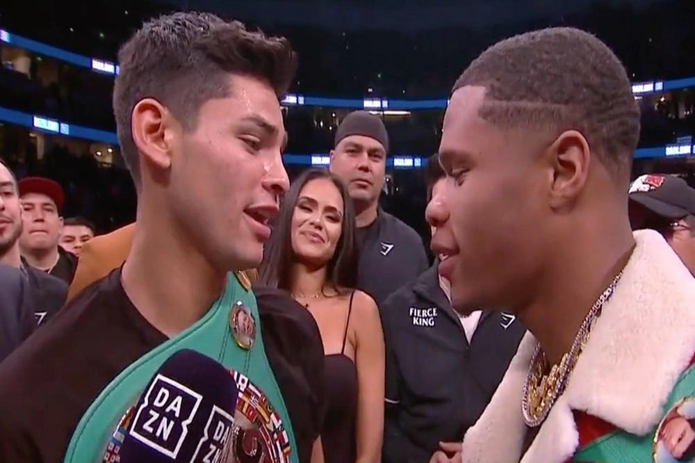 Ryan Garcia takes another dig at Devin Haney, despite his dominant victory over George Kambosos
