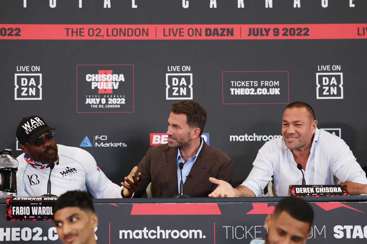 All boxing fans agree that Eddie Hearn was spotted s***ting himself during the Derek Chisora-Kubrat Pulev brawl