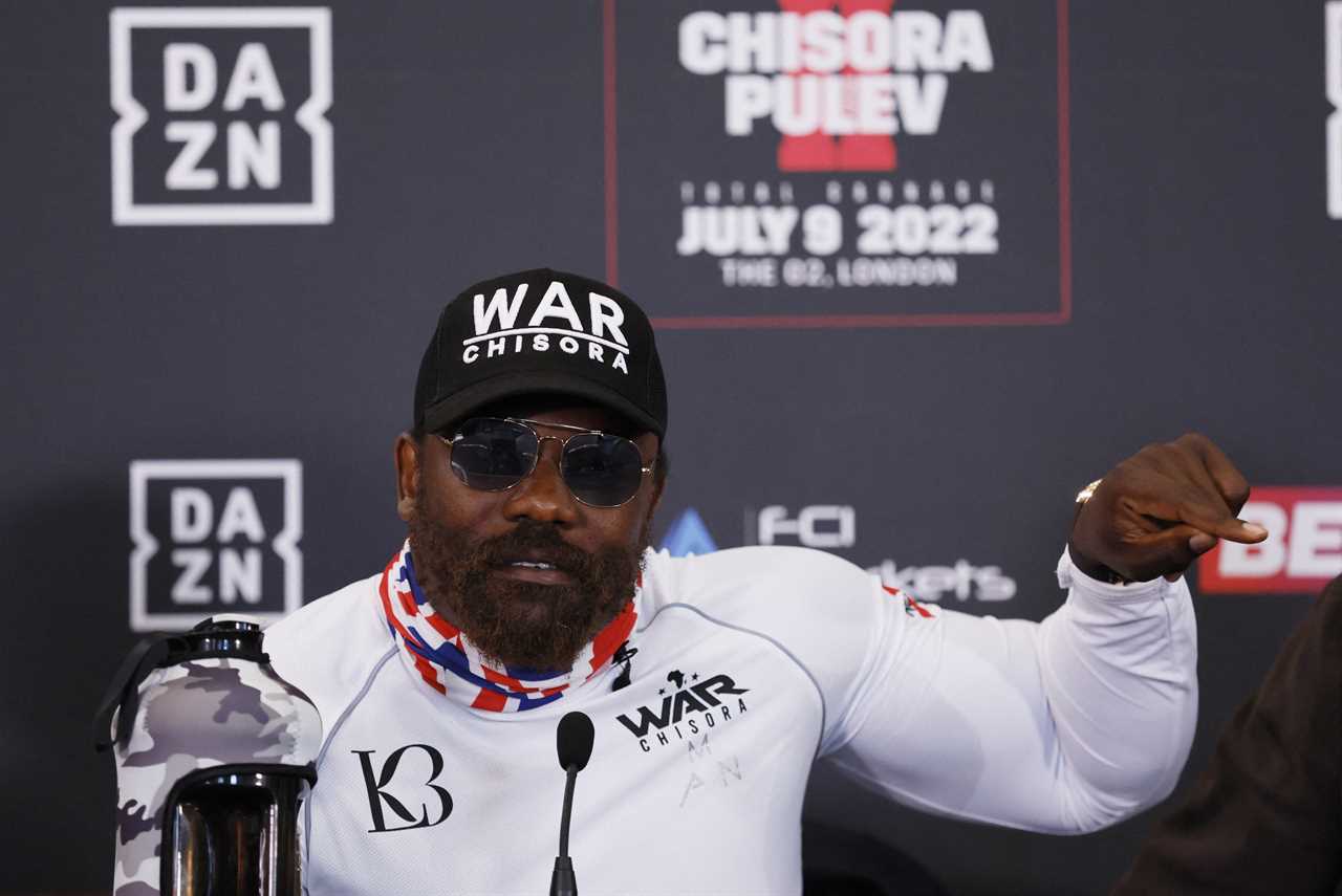 Veteran Derek Chisora promises to continue performing like the Rolling Stones... until his fans are satisfied