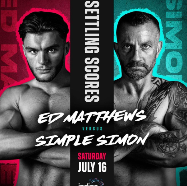Ed Matthews vs Simple Simon TykTok boxing Live stream, UK Start Time, FULL fight Undercard