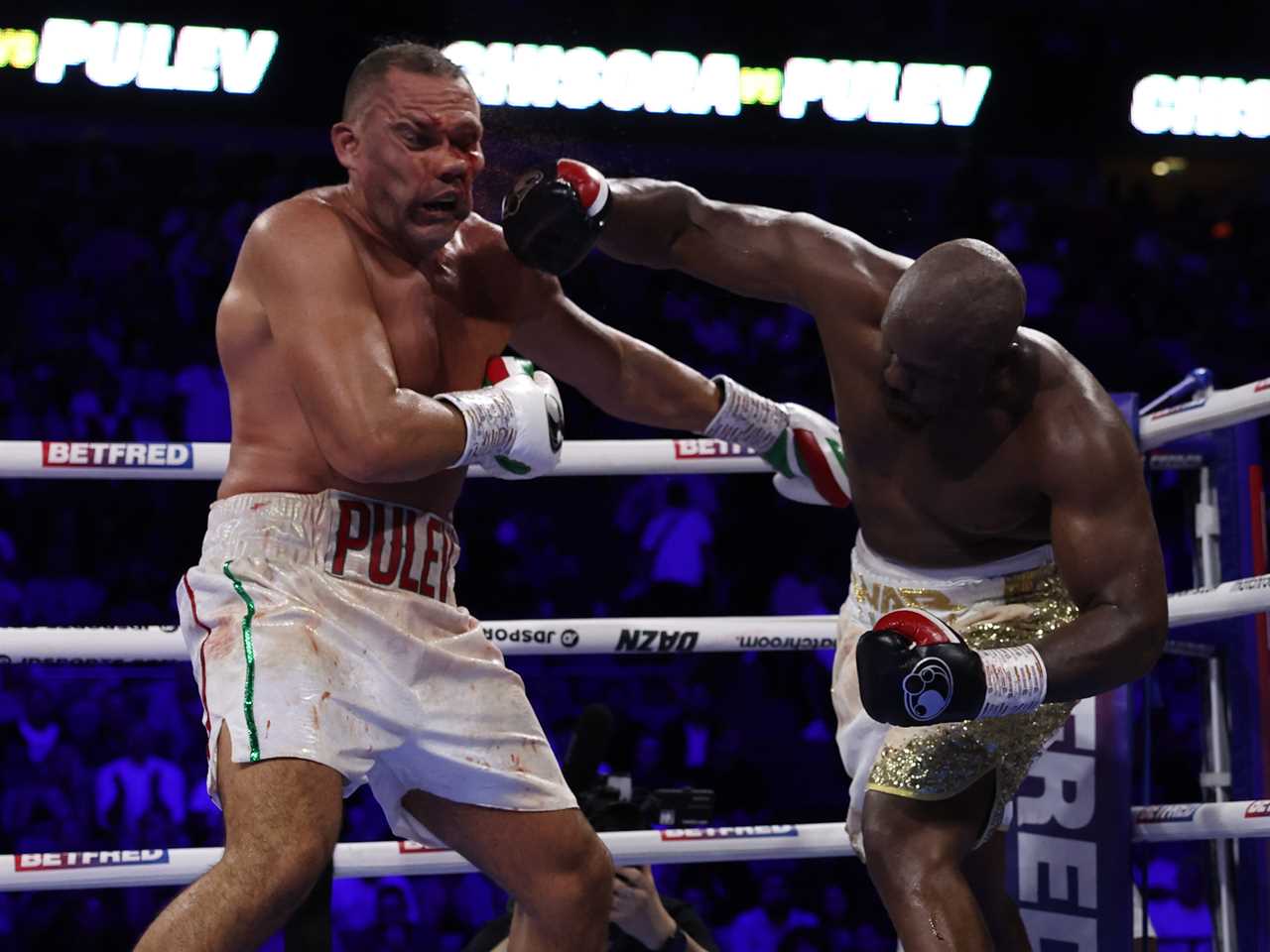 On my Way Out - Derek Chisora, who lost Kubrat Pulev's win, says that he doesn't have any left in him.