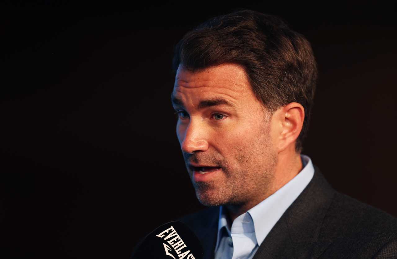 Eddie Hearn insists that Anthony Joshua WILL NOT resign from boxing if Oleksandr Usyk loses the crunch Saudi rematch.