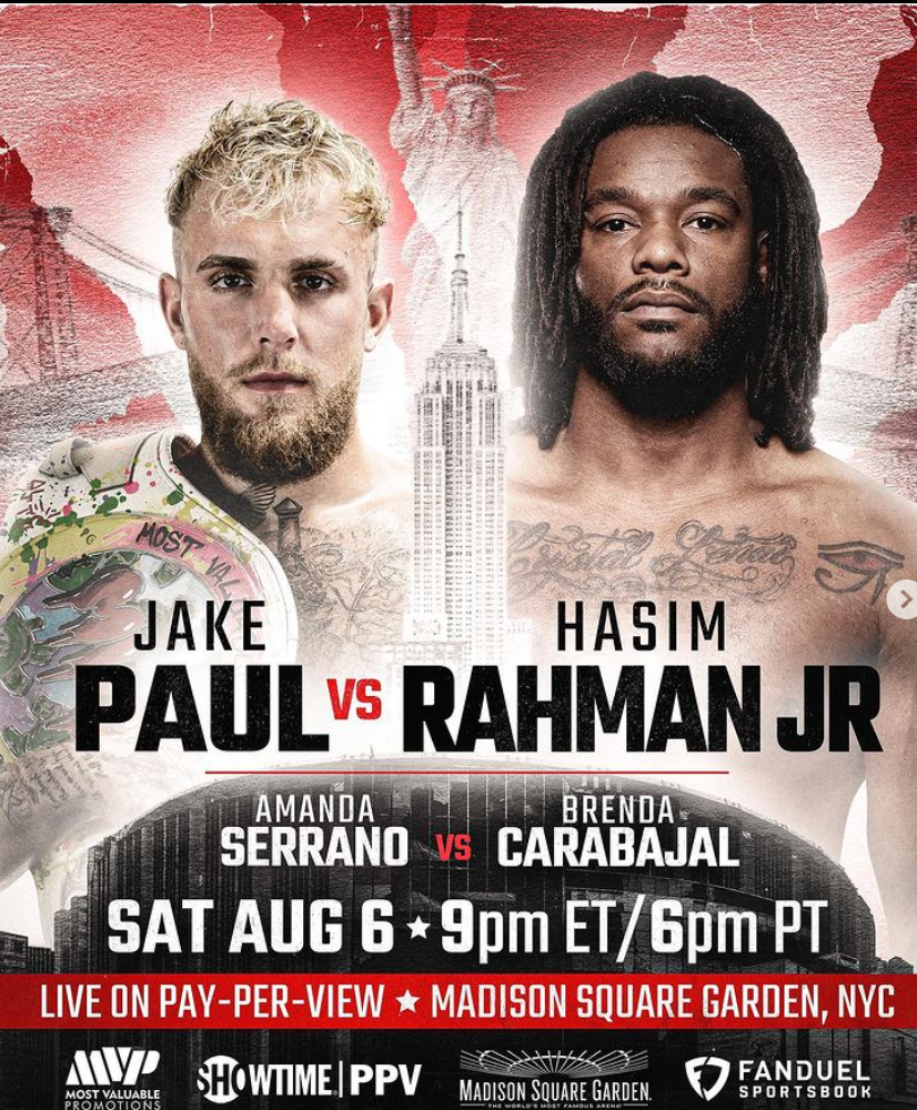 Jake Paul vs Hasim Raman Jr. at risk. Tommy Fury's replacement threatens to PULL OUT if they don't pay more money