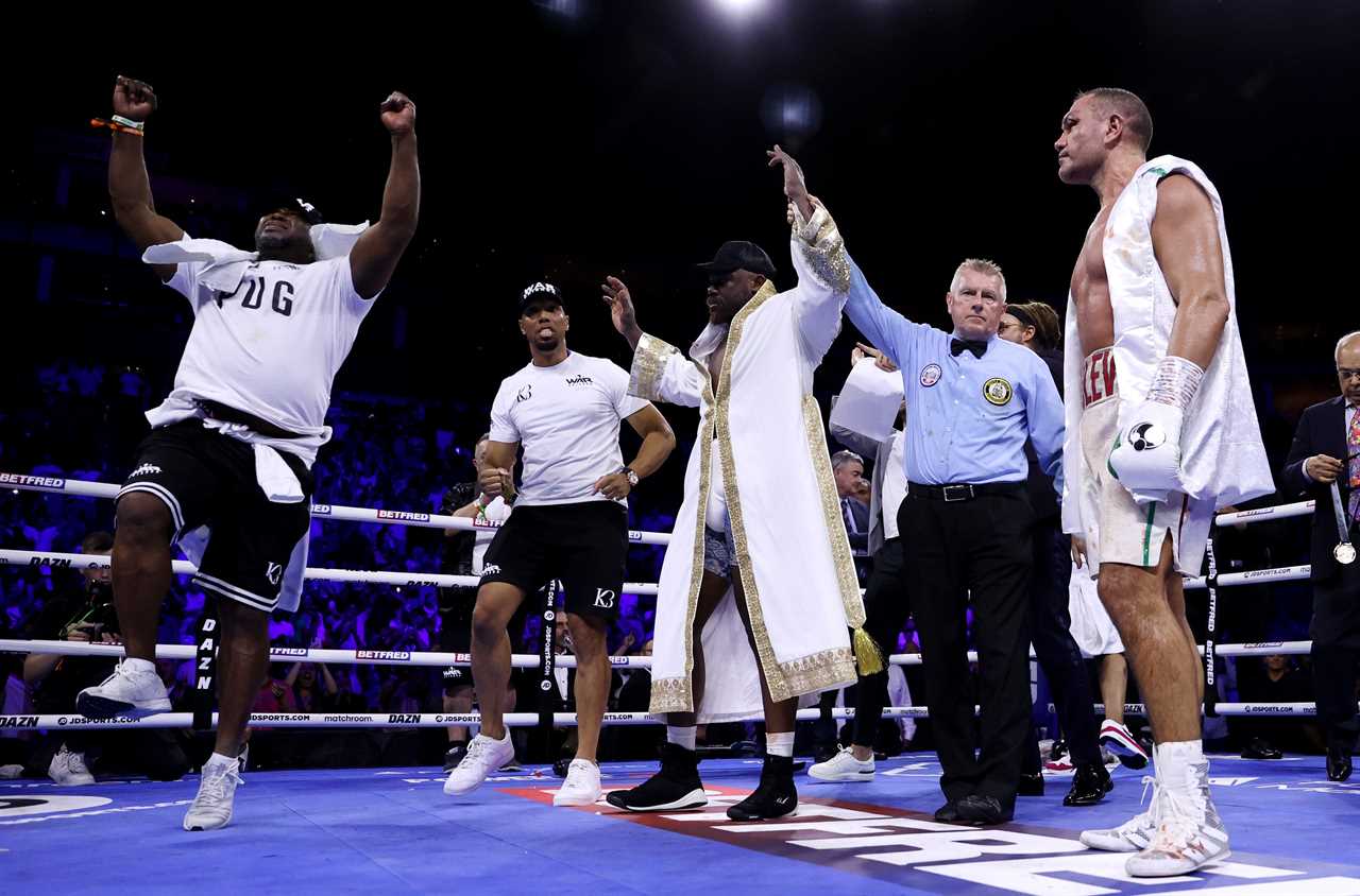After heavyweights battle in thriller, Derek Chisora leaves Kubrat pulev unseen with thundering right-hand.