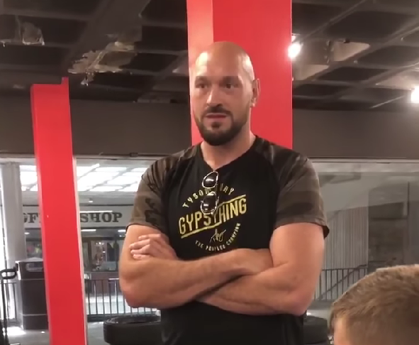 Tyson Fury surprised me by coming to my boxing gym and giving advice to all the kids on how to be a world champion like him