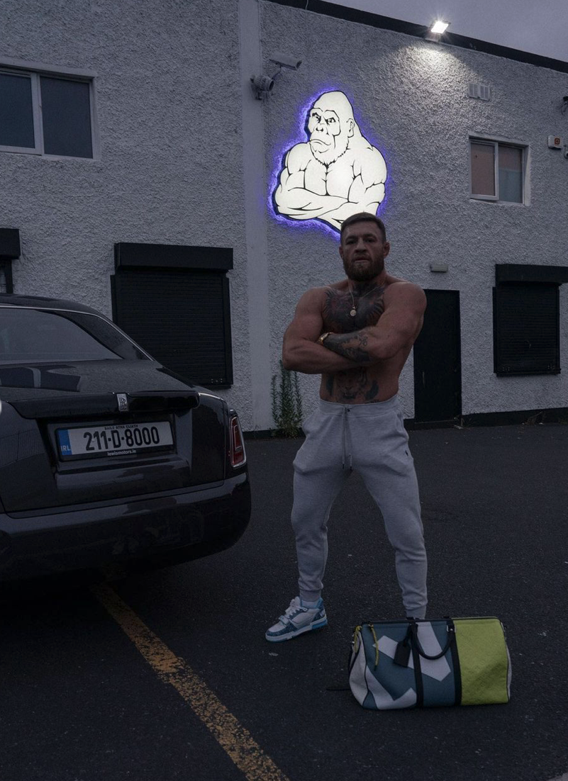 Conor McGregor, UFC star, looks completely different after comparing himself to SBG gorilla seven year ago.