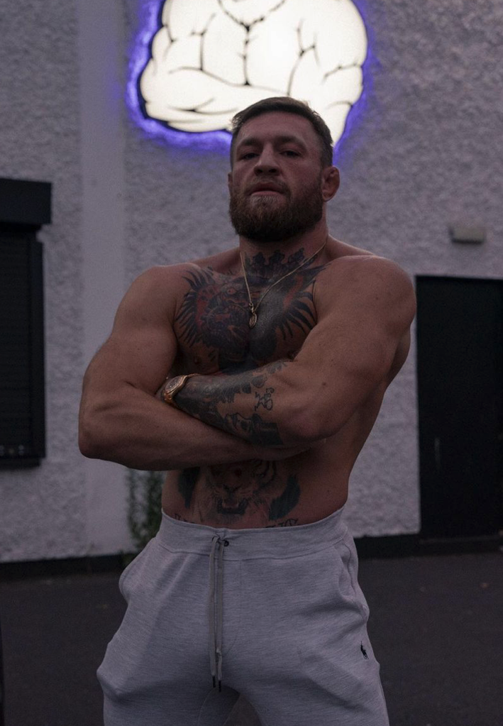Conor McGregor, UFC star, looks completely different after comparing himself to SBG gorilla seven year ago.