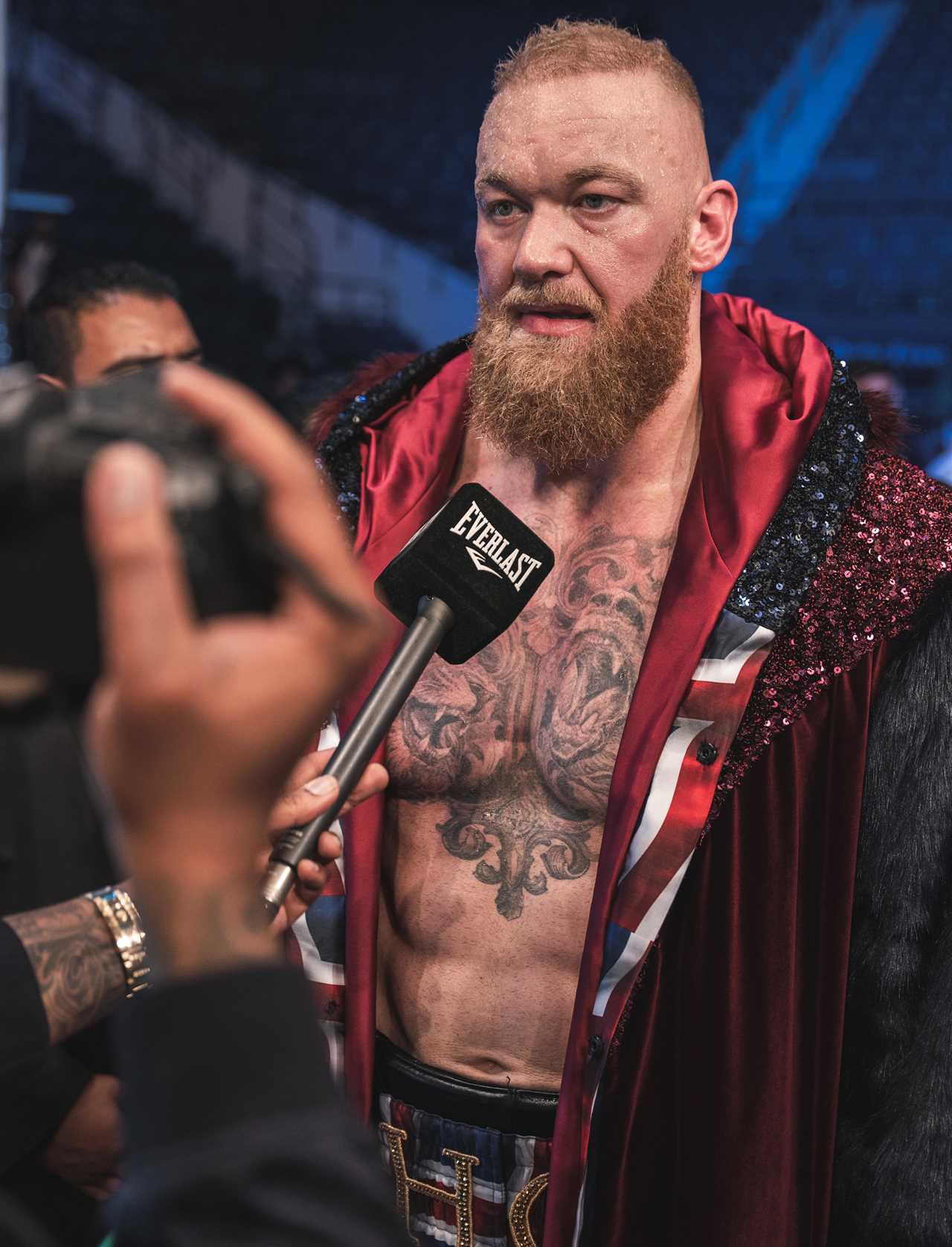 Hafthor Brjornsson CONFIRMS discusses Tyson Fury's fight in an exhibition and claims that his power will surprise boxing star
