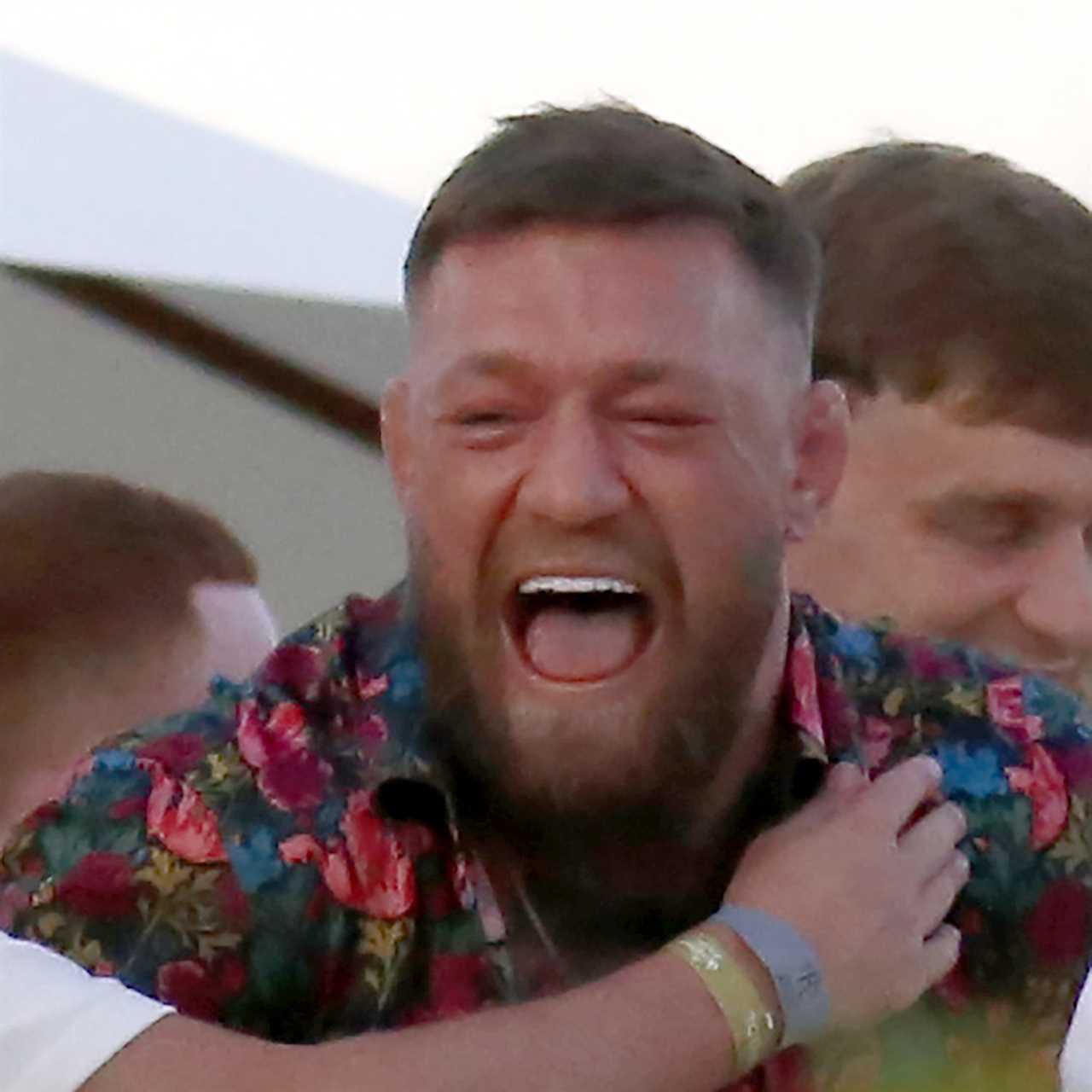 Conor McGregor celebrates his 34th birthday with his family and friends, and poses with Dee Devlin as they pose together during the celebrations