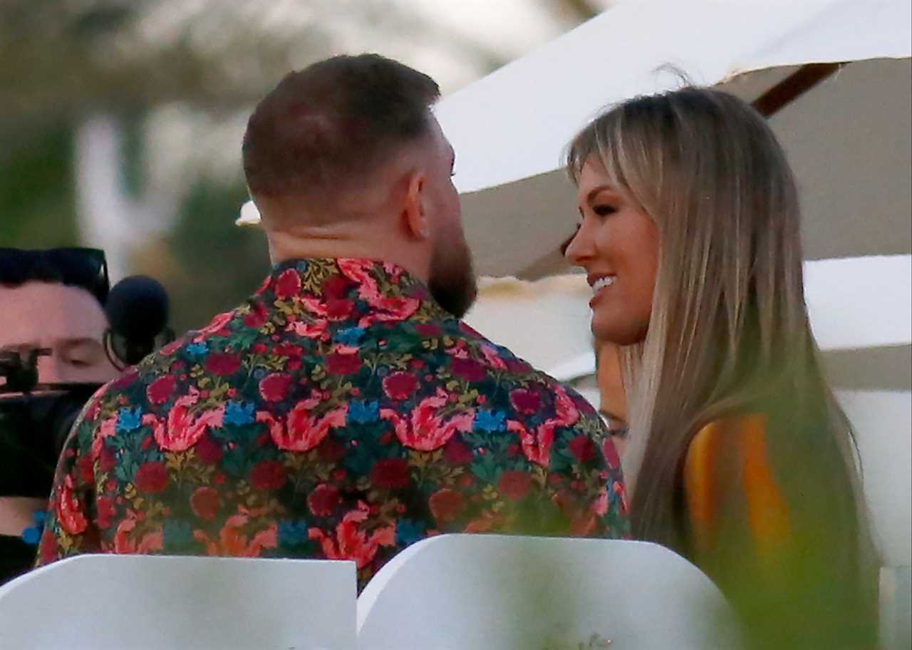 Conor McGregor celebrates his 34th birthday with his family and friends, and poses with Dee Devlin as they pose together during the celebrations