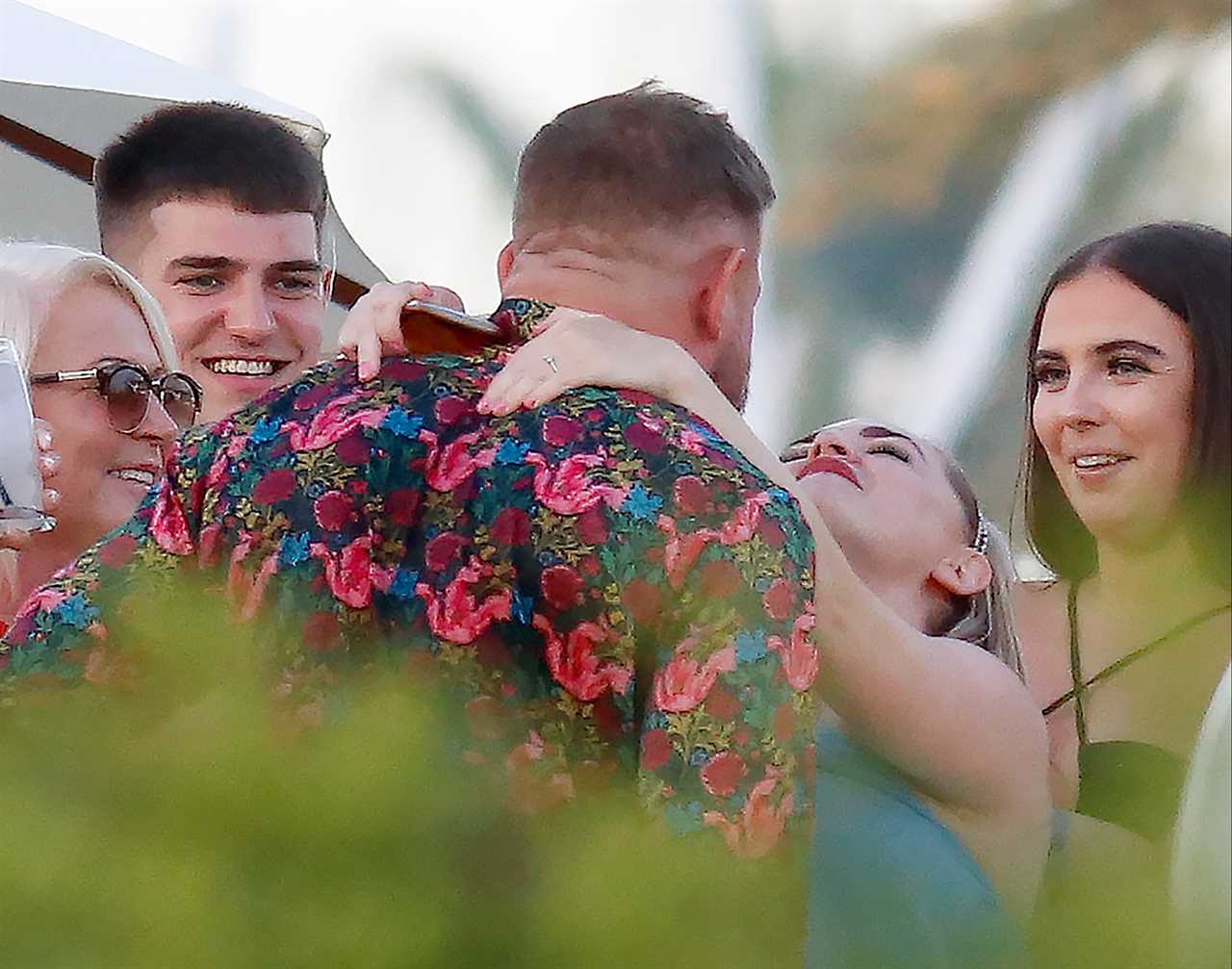 Conor McGregor celebrates his 34th birthday with his family and friends, and poses with Dee Devlin as they pose together during the celebrations