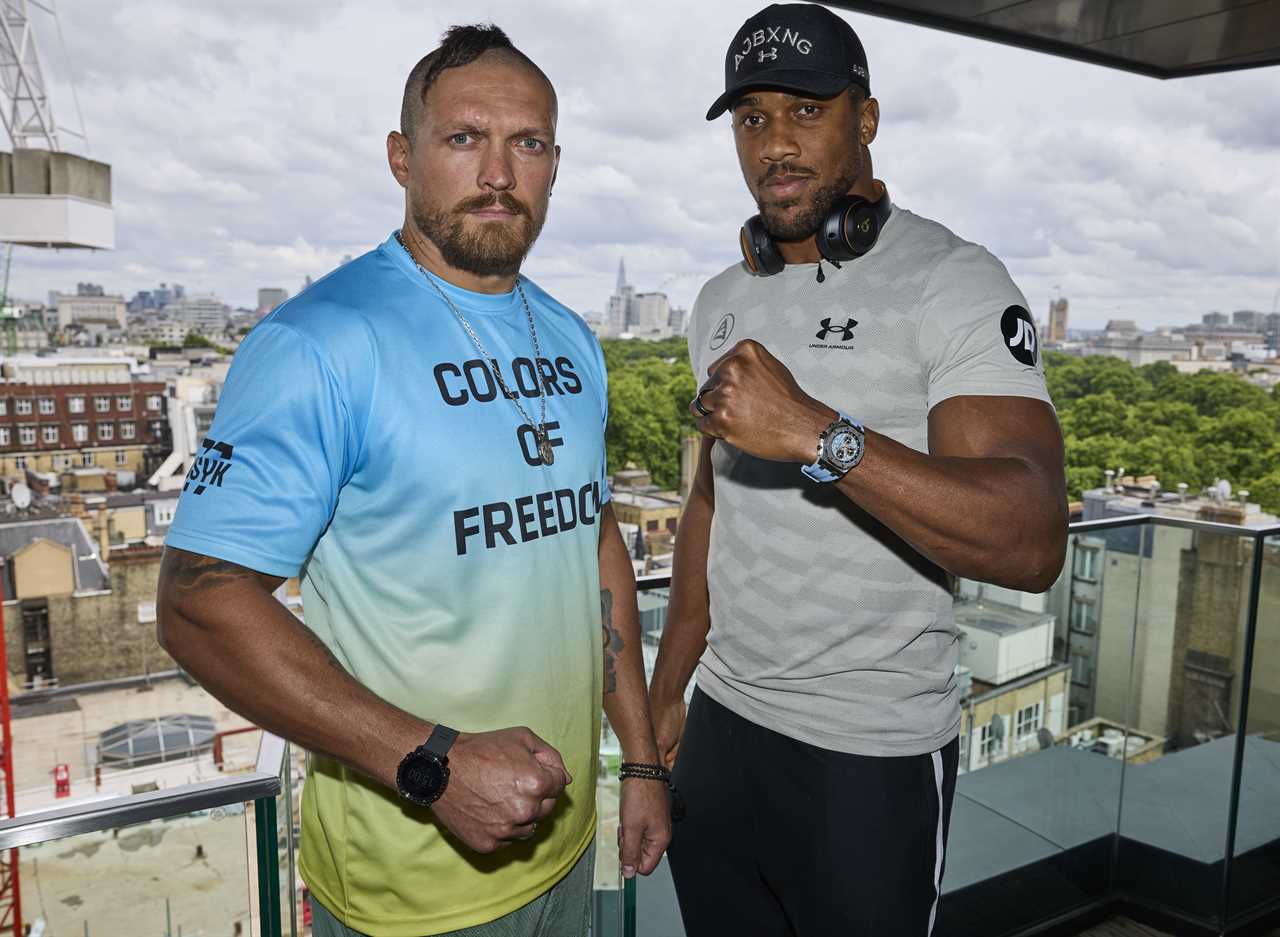 Tyson Fury backs Anthony Joshua and Oleksandr Uzyk winner by Hafthor Brjornsson... who want ringside?