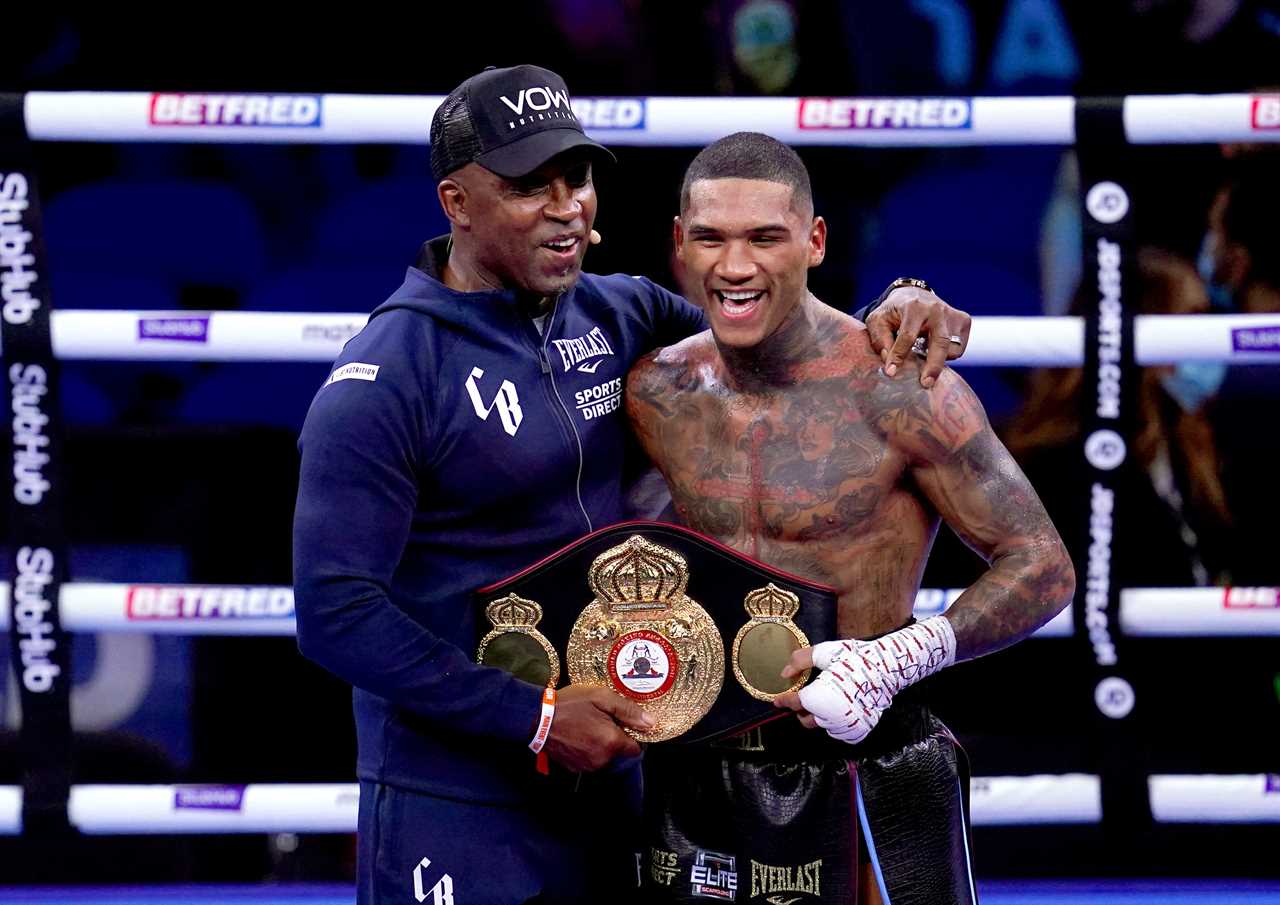 Let's just see what he does - Conor Benn's father Nigel appears at CONFIRM sensational Chris Eubank Jr fight