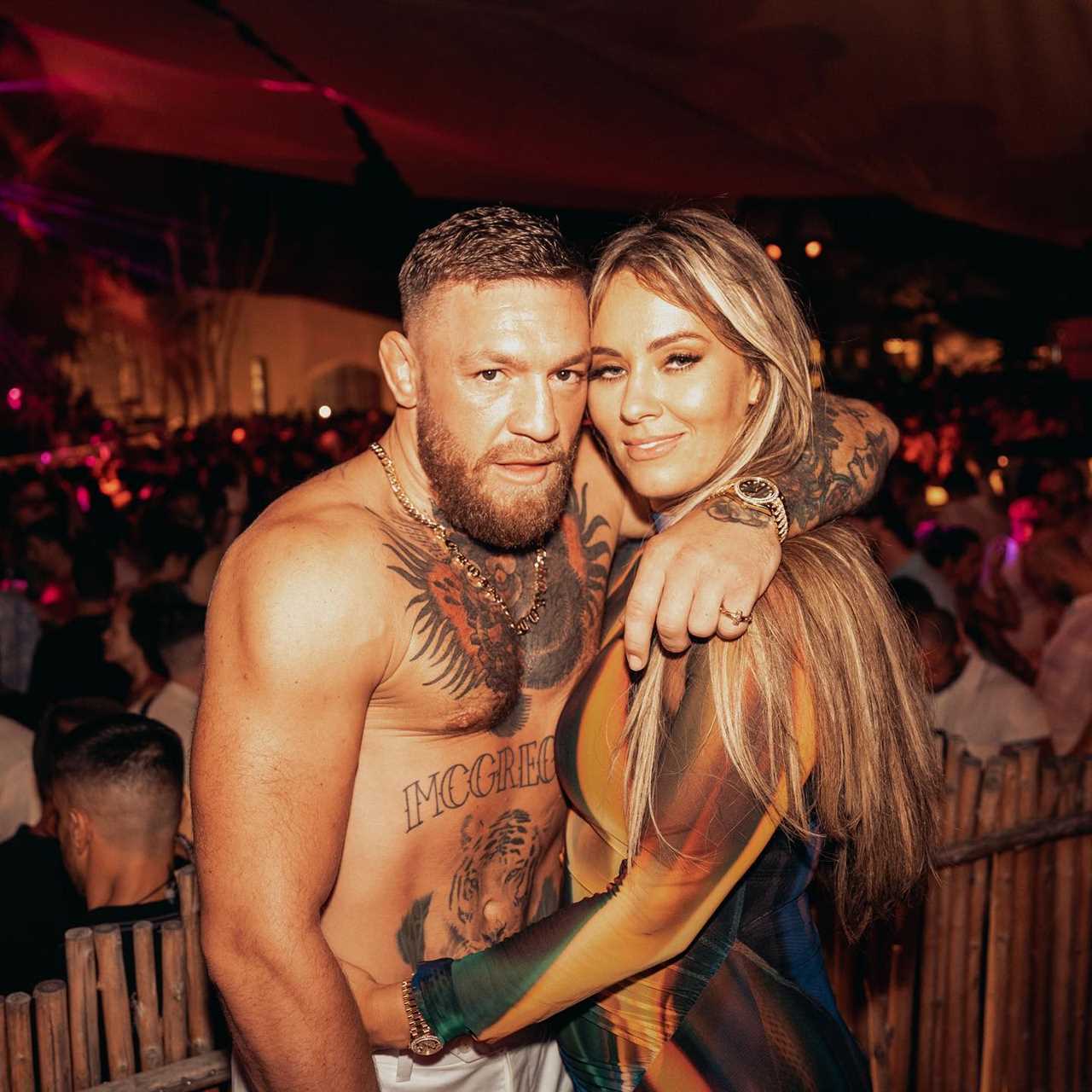 Conor McGregor celebrated his 34th birthday with a lavish bash that included a stunning fiancee and an incredible UFC octagon cupcake