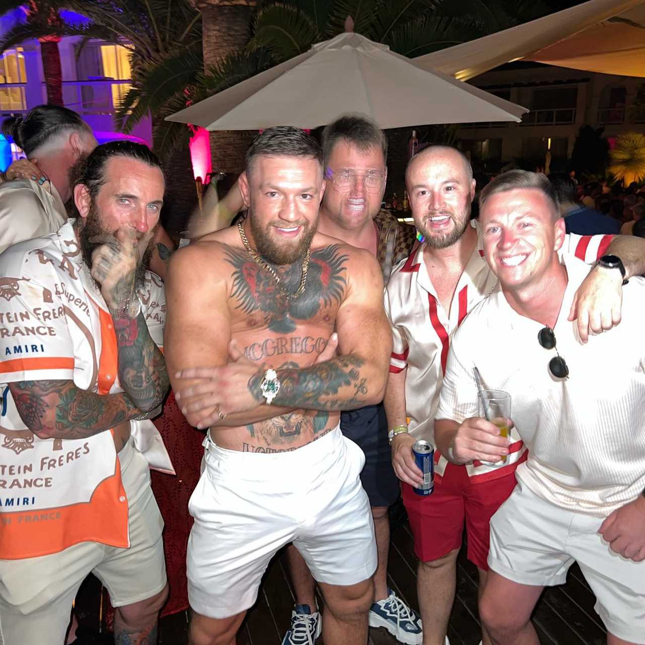 Conor McGregor celebrated his 34th birthday with a lavish bash that included a stunning fiancee and an incredible UFC octagon cupcake
